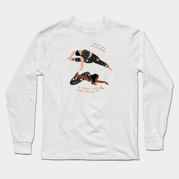 Magic Long Sleeve T-Shirt by Harmony Willow Studio